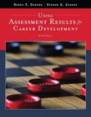 Using Assessment Results for Career Development 9th