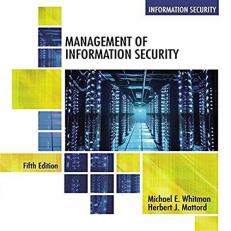 Management of Information Security 5th
