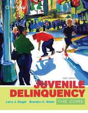 Juvenile Delinquency : The Core 6th