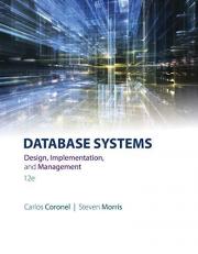 Database Systems : Design, Implementation, and Management 12th