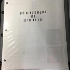 Social Psychology and Human Nature, Comprehensive Edition 4th
