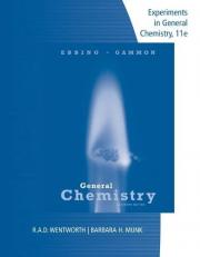 Lab Manual Experiments in General Chemistry 11th
