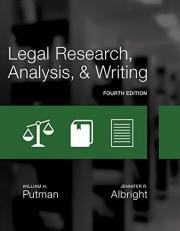 Legal Research, Analysis, and Writing 4th