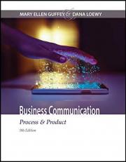 Business Communication : Process and Product 9th