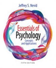 Essentials of Psychology : Concepts and Applications 5th