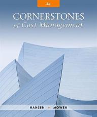 Cornerstones of Cost Management 4th
