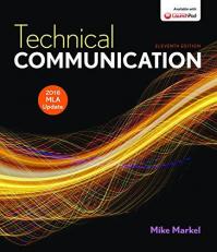 Technical Communication with 2016 MLA Update 11th