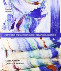Essentials of Statistics for the Behavioral Sciences 4th