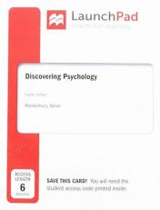 LaunchPad for Discovering Psychology (1-Term Access)