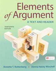 Elements of Argument : A Text and Reader 13th