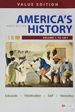 America's History, Value Edition, Volume 1 : Value Edition 10th