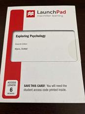 LaunchPad for Exploring Psychology (1-Term Access)
