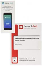 LaunchPad for Understanding Your College Experience 3e (1-Term Access) and IClicker Student Mobile (Six-Months Access; Standalone)
