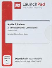LaunchPad for Media and Culture (1-Term Access) : An Introduction to Mass Communication