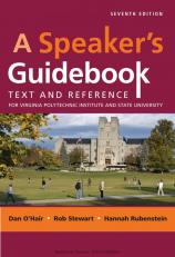 Speaker's Guidebook: Text and Reference for Virginia Polytechnic Institute and State University, Seventh Edition