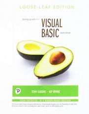 Starting Out with Visual Basic, Student Value Edition 8th
