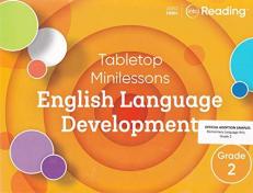 Into Reading : Tabletop Minilessons English Language Development Grade 2