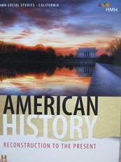 Hmh Social Studies: American History: Reconstruction to the Present : Student Edition 2019 