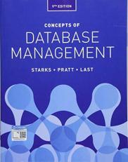 Concepts of Database Management 9th