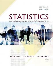 Statistics for Management and Economics (with XLSTAT Bind-In) with Access 11th