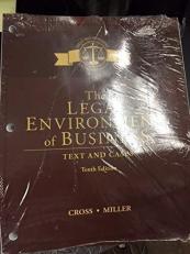 The Legal Environment of Business : Text and Cases, Loose-Leaf Version with Online Access Code 10th