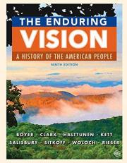 Enduring Vision: A History of the American People (Comp. Volume) - MindTap Access Card 9th