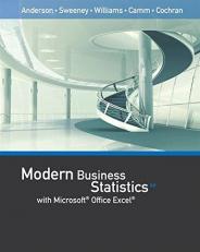 Modern Business Statistics with MicrosoftOffice Excel (with XLSTAT Education Edition Printed AccessCard) with Access 6th