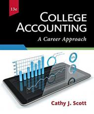 College Accounting : A Career Approach 13th