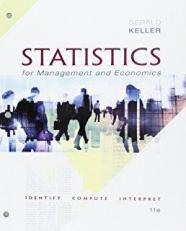 Statistics for Management and Economics, Loose-Leaf Version 11th
