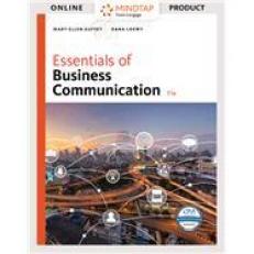 MindTap Business Communication for Essentials of Business Communication 11th