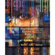 Psychology Applied to Modern Life 12th