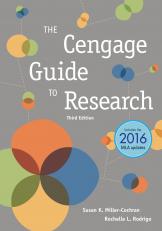 Cengage Guide to Research, 2016 MLA Update 3rd