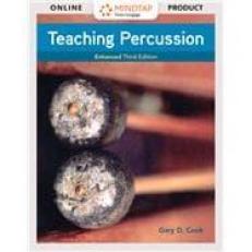 MindTap Music for Cook's Teaching Percussion, Enhanced 3rd