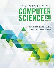 Invitation to Computer Science 8th