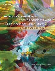 Methods and Strategies for Teaching Students with High Incidence Disabilities 2nd