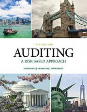 Auditing : A Risk Based-Approach 11th