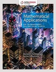 WebAssign Printed Access Card for Harshbarger/Reynolds' Mathematical Applications for the Management, Life, and Social Sciences, 12th Edition, Multi-Term