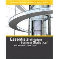 Essentials of Modern Business Statistics with Microsoft Office Excel (Book Only) 7th
