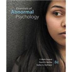 Essentials of Abnormal Psychology 8th