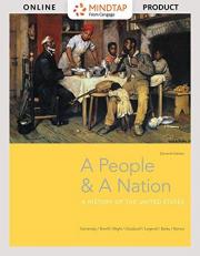 Bundle: a People and a Nation, Volume I: to 1877, Loose-Leaf Version, 11th + MindTap History, 1 Term (6 Months) Printed Access Card