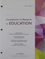 Bundle: Introduction to Research in Education, Loose-Leaf Version, 10th + MindTap Education, 1 Term (6 Months) Printed Access Card