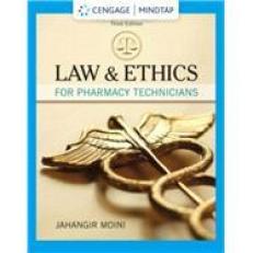 Law and Ethics for Pharmacy Technicians - Access Code 3rd