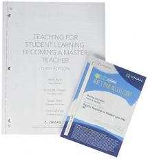 Bundle: Teaching for Student Learning: Becoming a Master Teacher, Loose-Leaf Version, 3rd + MindTap Education, 1 Term (6 Months) Printed Access Card