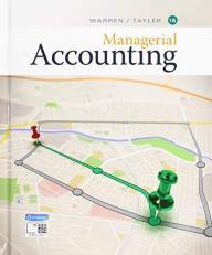 Managerial Accounting 15th