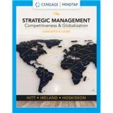 Mindtap for Hitt/Ireland/hoskisson's Strategic Management, 1 Term Instant Access: Competitiveness and Globalization