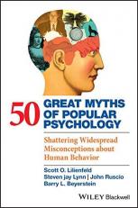 50 Great Myths of Popular Psychology : Shattering Widespread Misconceptions about Human Behavior 