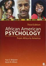 African American Psychology : From Africa to America 3rd