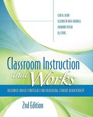 Classroom Instruction That Works : Research-Based Strategies for Increasing Student Achievement 2nd