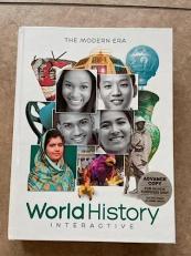High School World History 2022 the Modern Era Student Edition 