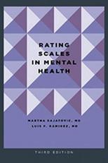 Rating Scales in Mental Health 3rd